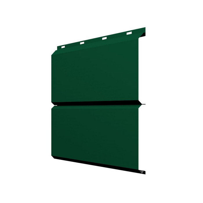 Софит ЭкоБрус без перфорации 0,345 Grand Line 0,45 PE RAL6019 бело-зеленый